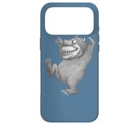 Custodia per iPhone 17 Pro Max Where the Wild Things Are Drawn Big Nose Monster