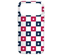 Custodia per iPhone 17 Pro Max White Blue Red United States Washington Western Pattern