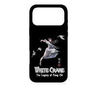 Custodia per iPhone 17 Pro Max White Crane/L'eredità di Fang Chi/Manga Style Design