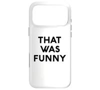 Custodia per iPhone 17 Pro Max White Lie That Was Funny Comedy Party Sarcastico Stand Up