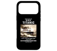 Custodia per iPhone 17 Pro Max White Star Line RMS Titanic Ship Ragazzi Bambini Uomini