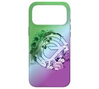 Custodia per iPhone 17 Pro Max Wicked: For Good Oz Logo Floral and Vine