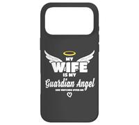 Custodia per iPhone 17 Pro Max Wife Is My Angel She Watches Over Me In Memory