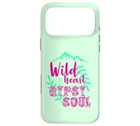 Custodia per iPhone 17 Pro Max Wild Heart Gypsy Soul Boho Mountain Nature Design