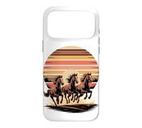 Custodia per iPhone 17 Pro Max Wild Horses Running Free Equestrian Horse Lover