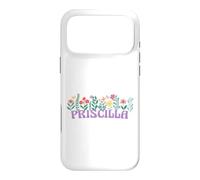 Custodia per iPhone 17 Pro Max Wildflower Floral Priscilla Nome Festa della mamma Donne