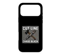 Custodia per iPhone 17 Pro Max Wildland Firefighter Hotshot Cut Line Chase Black