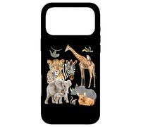 Custodia per iPhone 17 Pro Max Wildlife Safari Party Animal Design