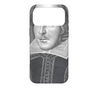 Custodia per iPhone 17 Pro Max William Shakespeare Ritratto Teatro Scrittore Storico