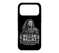 Custodia per iPhone 17 Pro Max William Wallace Guardiano della Scozia 1270-1305 xilografia