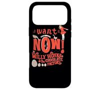 Custodia per iPhone 17 Pro Max Willy Wonka and the Chocolate Factory I Want It Now