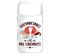 Custodia per iPhone 17 Pro Max Wine Lover Gnomes - Drinking With My Gnomies - Funny Gnome