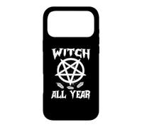 Custodia per iPhone 17 Pro Max Witch All Year Witches Pagan Wicca Symbols Crystal Halloween
