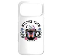 Custodia per iPhone 17 Pro Max Witches Brew Coffee Cup Witchy Mug Halloween Witch Be Sippin