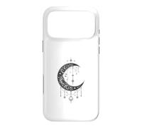 Custodia per iPhone 17 Pro Max Witchy Crescent Moon Gothic Celestial Lunar Design
