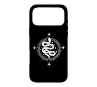 Custodia per iPhone 17 Pro Max Witchy Tarocchi Serpente Accademia Oscura Estetica Celeste Boho