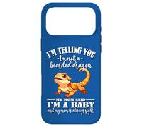 Custodia per iPhone 17 Pro Max Womens Tiny Dinosaur Mom Says Im A Baby Bearded Dragon Lover