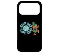 Custodia per iPhone 17 Pro Max Woodsy Owl Keep Our Planet Clean Vintage Artwork