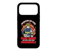 Custodia per iPhone 17 Pro Max Working On Fire Fireman Firefighter Funny Firefighters Lover