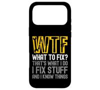 Custodia per iPhone 17 Pro Max WTF Cosa risolvere Questo è quello che faccio Risolvo cose e so cosa