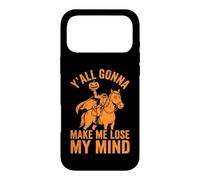 Custodia per iPhone 17 Pro Max Ya'll Gonna Make Me Lose My Mind - Zucca Divertente Halloween
