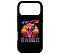 Custodia per iPhone 17 Pro Max Year Of The Rabbit Retro Vintage 80s Funny Bunny Lover