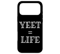 Custodia per iPhone 17 Pro Max Yeet Equals Life - Funny Gamer YEET Meme For Yeeting Yeets