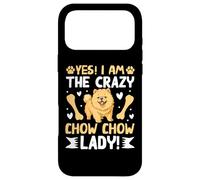 Custodia per iPhone 17 Pro Max Yes! I Am The Crazy Chow Chow Lady!