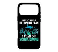 Custodia per iPhone 17 Pro Max Yes I Do Have Retirement Plan I Plan On Scuba Diving