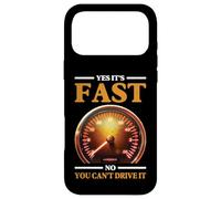 Custodia per iPhone 17 Pro Max Yes It's Fast No You Can't Drive It Pilota di auto veloci -