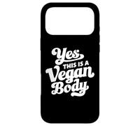 Custodia per iPhone 17 Pro Max Yes This Is A Vegan Body