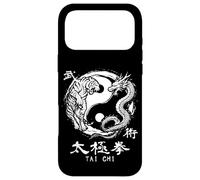Custodia per iPhone 17 Pro Max Yin Yang Tiger Dragon Tai Chi Istruttore di Meditazione
