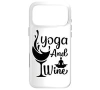 Custodia per iPhone 17 Pro Max Yoga E Meditazione Vino Posa Wine Lover Relax