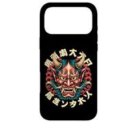 Custodia per iPhone 17 Pro Max Yokai Oni Maschera Diavolo Giapponese Demone Tattoo Oni Mask