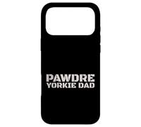 Custodia per iPhone 17 Pro Max Yorkie Dad Dog Father Yorkshire Terrier Lover