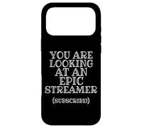 Custodia per iPhone 17 Pro Max You Are Looking At Epic Streamer Subscribe IRL Stream Gear