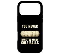 Custodia per iPhone 17 Pro Max You Can Never Have Too Many Golf Balls - Divertente regalo per golfisti