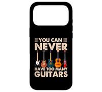 Custodia per iPhone 17 Pro Max You Can Never Have Too Many Guitars Music Guitar