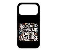 Custodia per iPhone 17 Pro Max You Can't Screw Up Doing Nothing Lazy Logic Jokes -