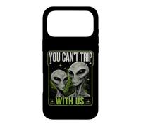Custodia per iPhone 17 Pro Max You Can't Trip With Us Funny Alien Retro Vintage UFO Graphic