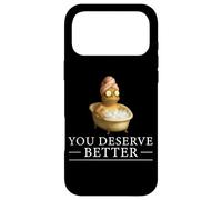 Custodia per iPhone 17 Pro Max You Deserve Better Wellness Frog Citazione di pensiero positivo