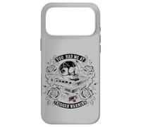 Custodia per iPhone 17 Pro Max You Had Me At Trigger Warning Dark Romance Pink Bookish