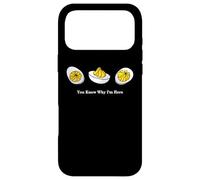 Custodia per iPhone 17 Pro Max You Know Why I'm Here, Retro Thanksgiving Dinner Deviled Egg
