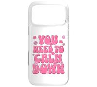 Custodia per iPhone 17 Pro Max You Need To Calm Down Funny Cute Calm Down