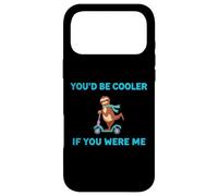 Custodia per iPhone 17 Pro Max You'd Be Cooler If You Were Me - Monopattino divertente con bradipo