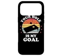 Custodia per iPhone 17 Pro Max Your Hole Is My Goal Divertente Cornhole Giocatore Corn Star