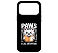 Custodia per iPhone 17 Pro Max Zampe e leggi un capitolo Cute Cat Lover