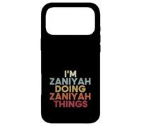 Custodia per iPhone 17 Pro Max Zaniyah Name Zaniyah Personalized Name First Given