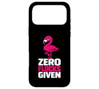 Custodia per iPhone 17 Pro Max Zero Flocks Given fenicottero umorismo sarcastico