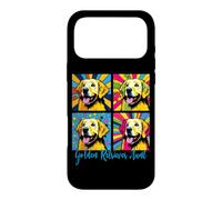 Custodia per iPhone 17 Pro Max Zia Golden Retriever in stile pop art